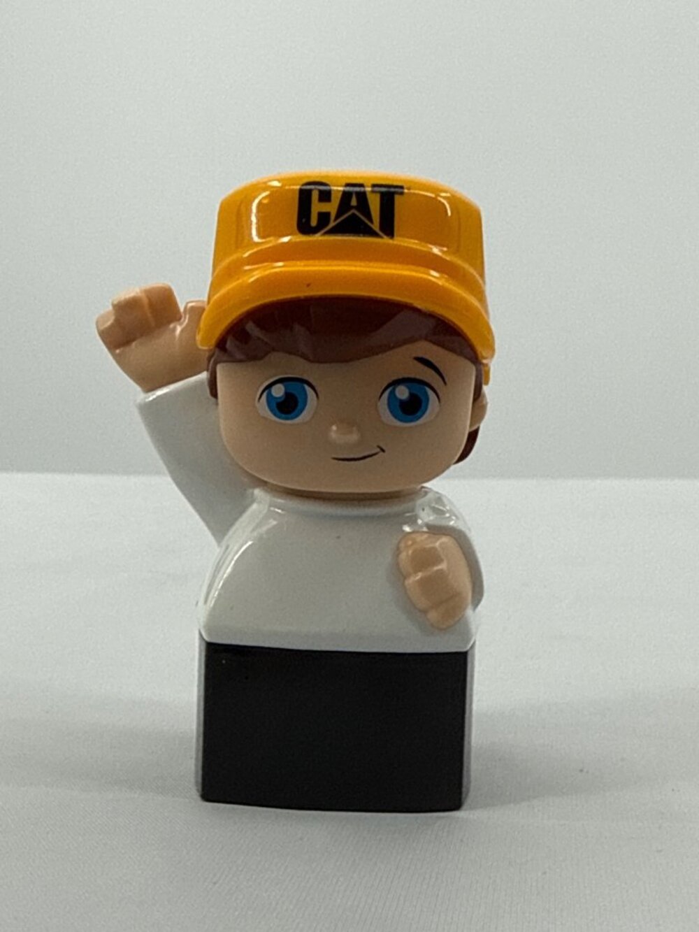 Mega Bloks CAT Construction Worker Replacement Toy Figure Block Buddies Truck